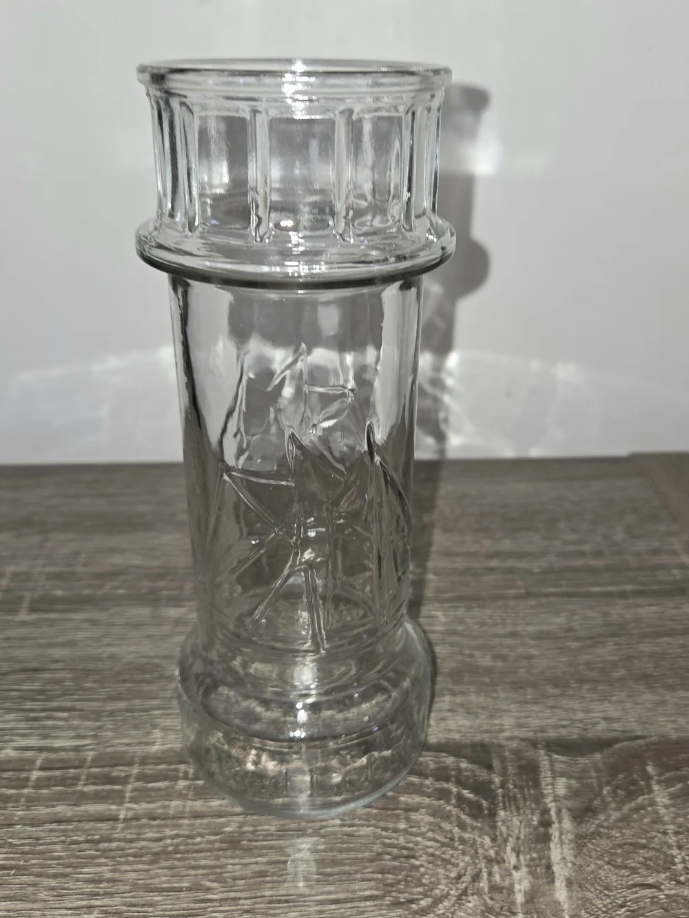 Vintage Red Lobster Lighthouse Clear Souvenir Drinking Glass 7.5